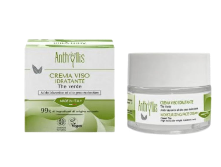 Crème Visage Hydratante au Thé Vert 