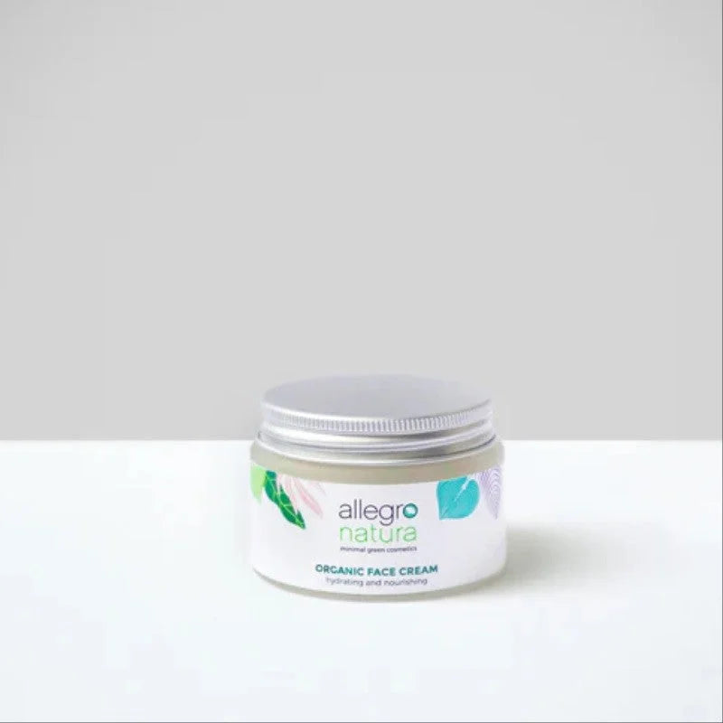 Crema Viso Idratante e Nutriente Argan Oliva - Allegro Natura