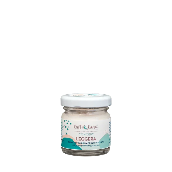 Crema Viso Illuminante - Leggera - Latte e Luna