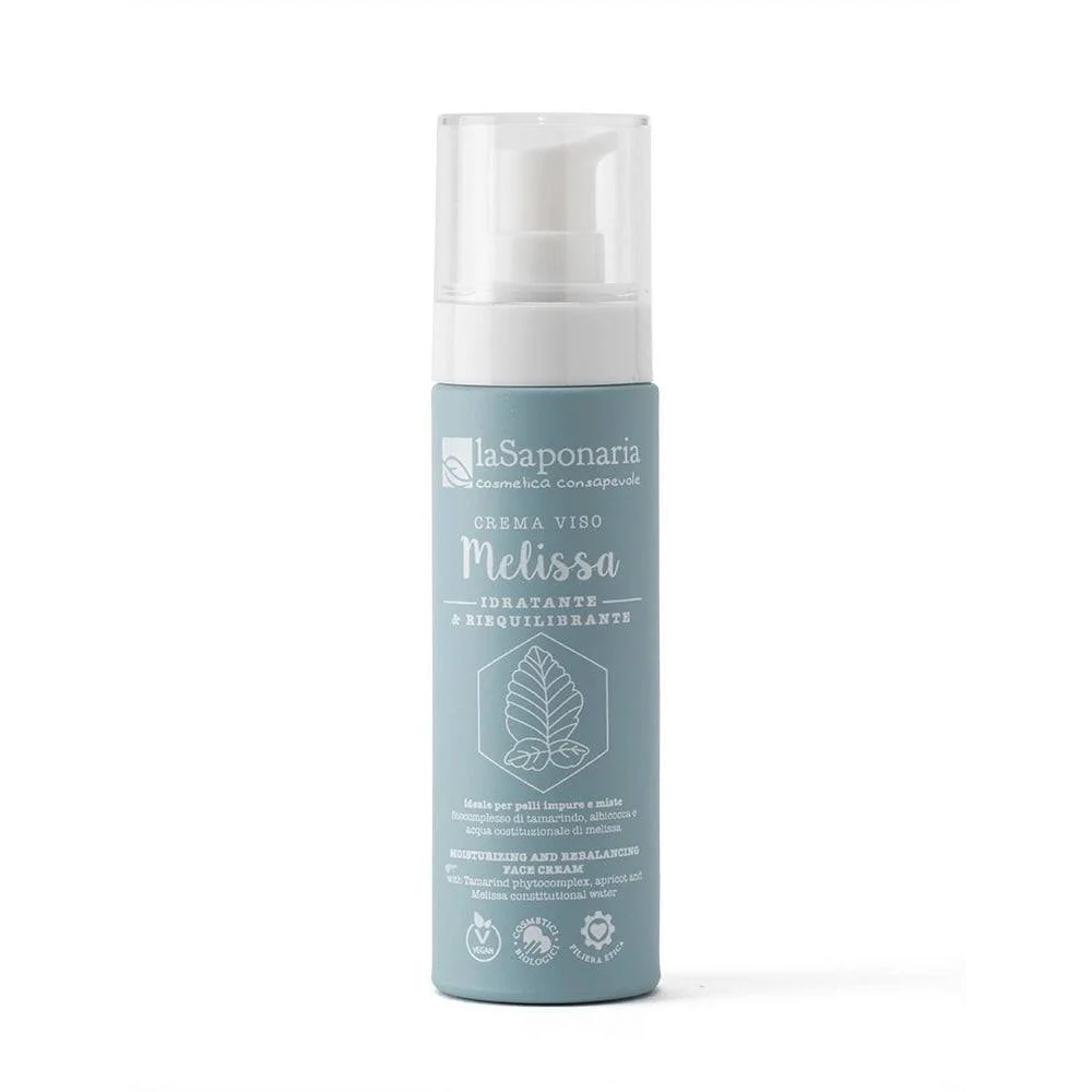 Crema Viso Melissa Idratante - La Saponaria