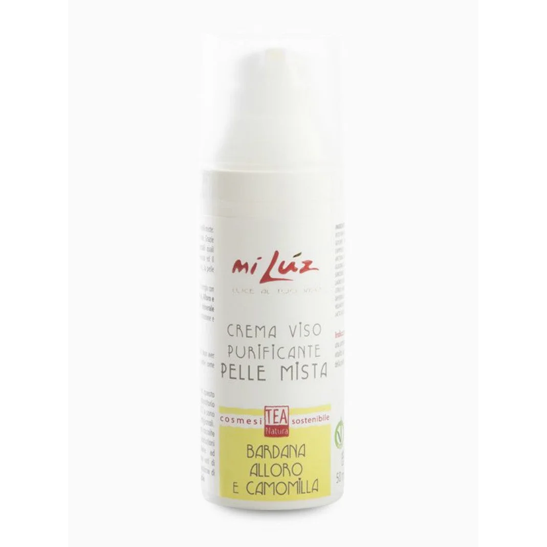 Crema Viso Purificante per Pelle Mista - Tea Natura