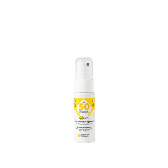 Crema viso solare Age Control SPF50 - Biofficina Toscana Solare Viso