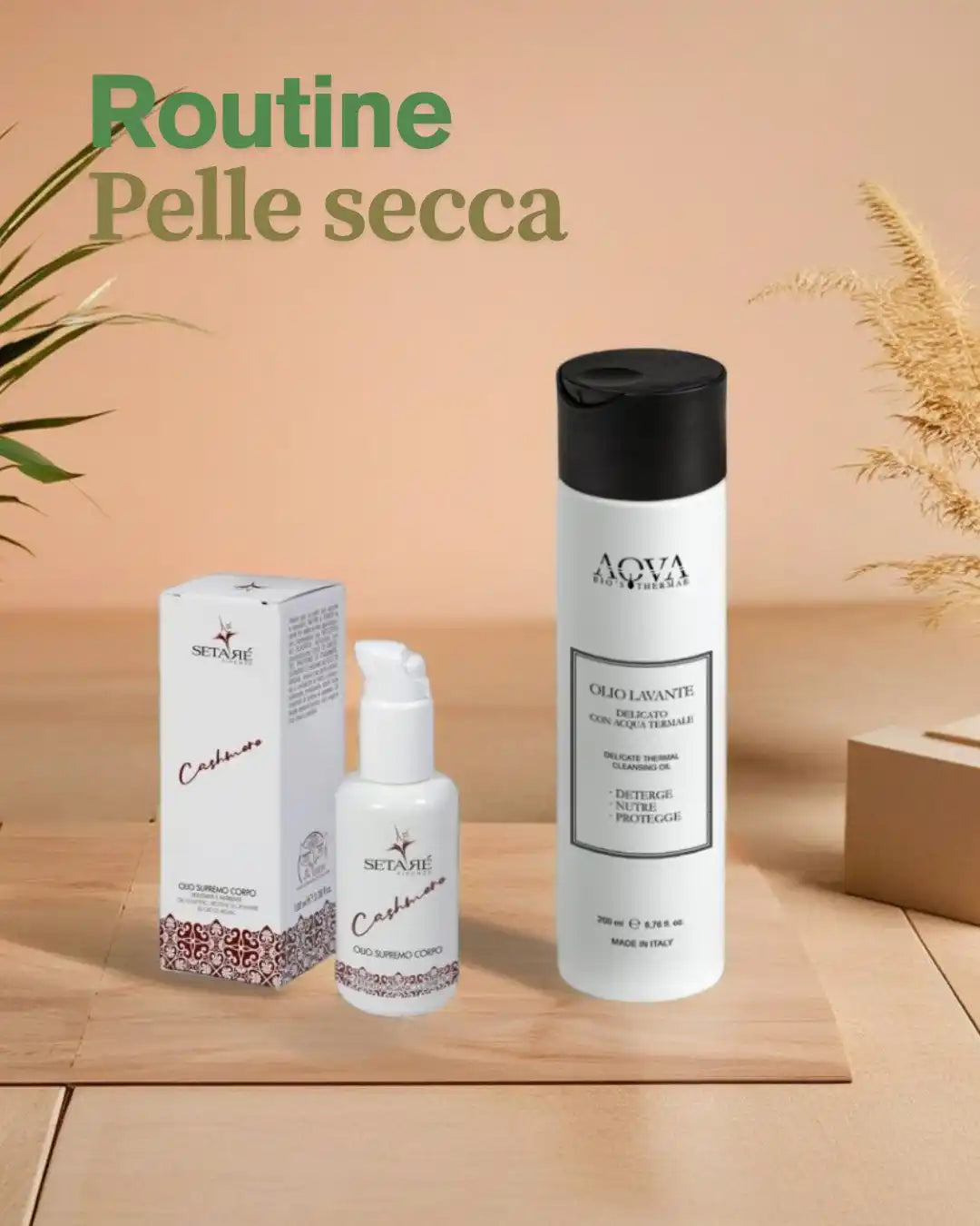 Prodotti per la cura della pelle per pelle secca.