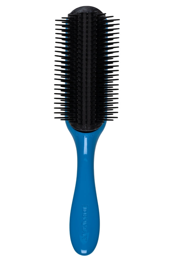 D4 - Spazzola professionale antistatica 9 file - Blu - Denman