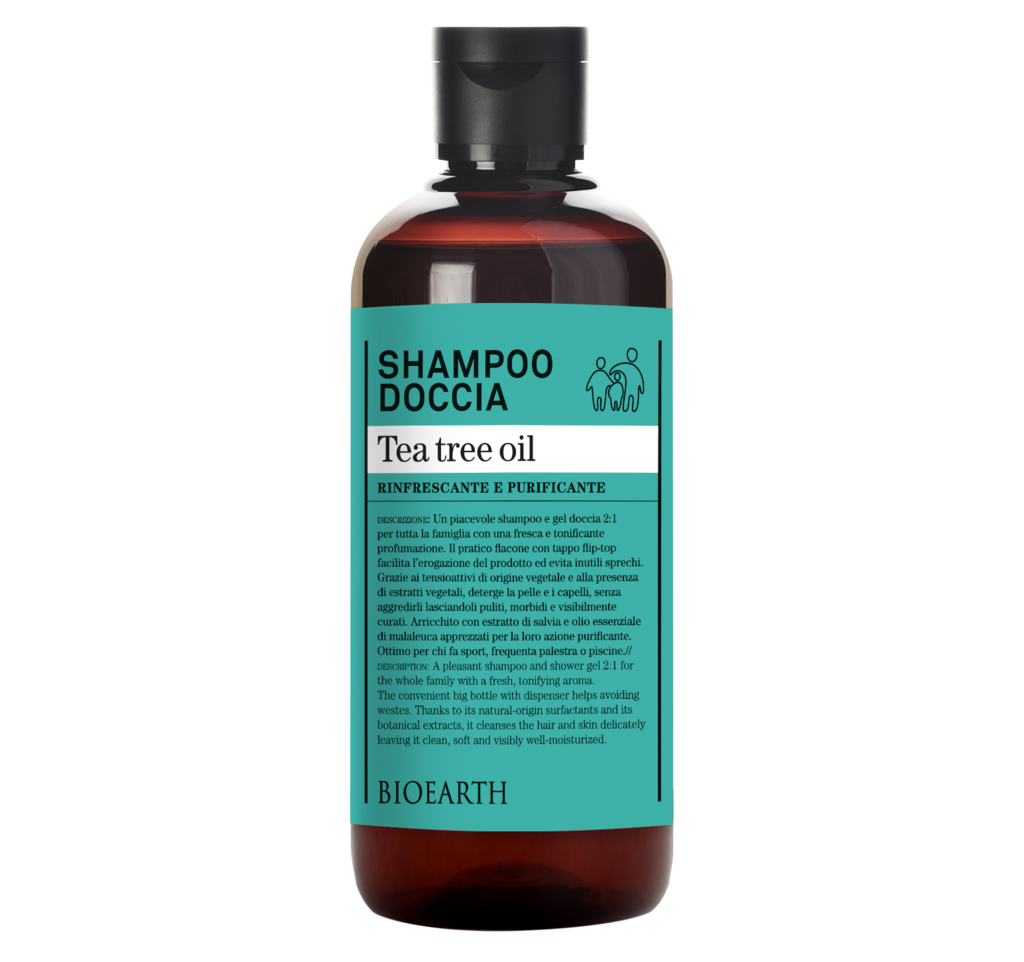Shampoo Doccia all'Olio di Tea Tree