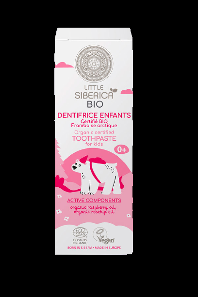 Dentifricio per bambini alla Fragola Artica