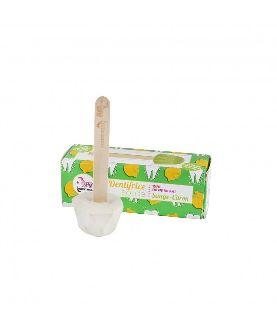 Dentifricio Solido Vegan Salvia e Limone