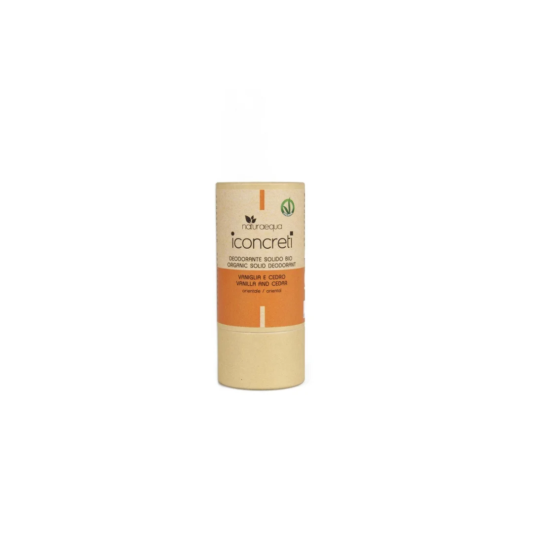 Deodorante Solido - Vaniglia e Cedro - Naturaequa