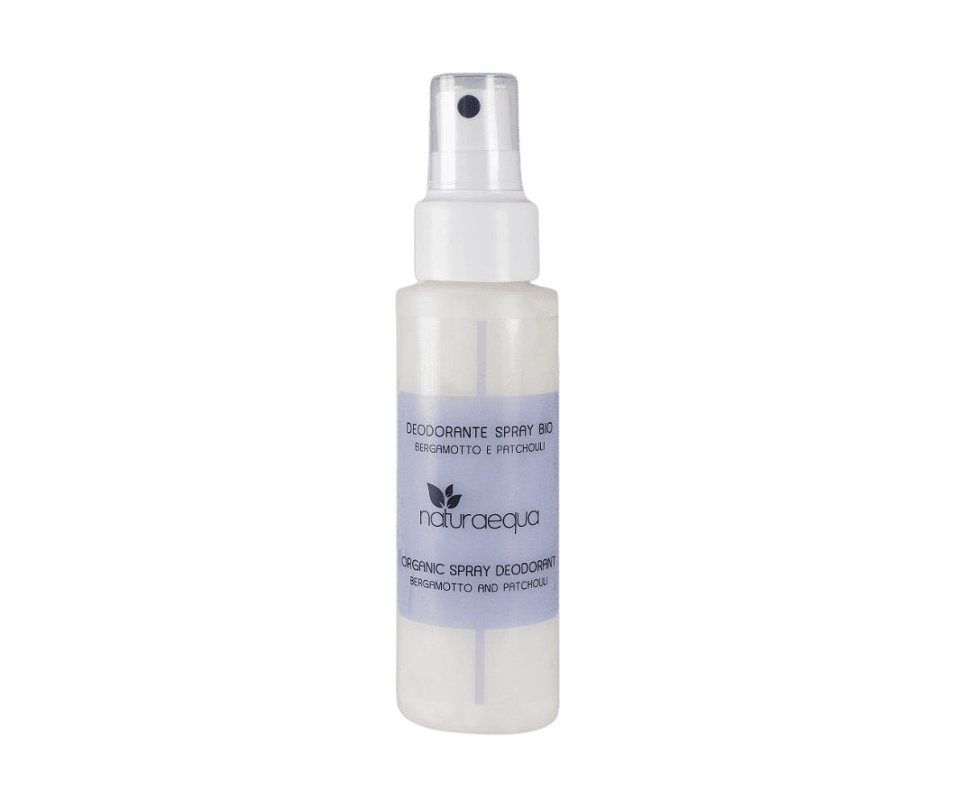 Deodorante spray bio bergamotto e patchouli - Naturaequa