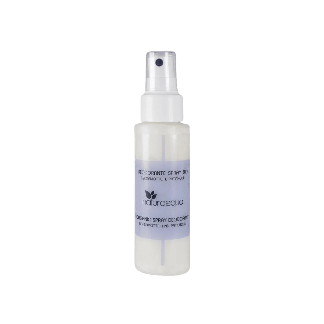 Deodorante spray bio bergamotto e patchouli - Naturaequa