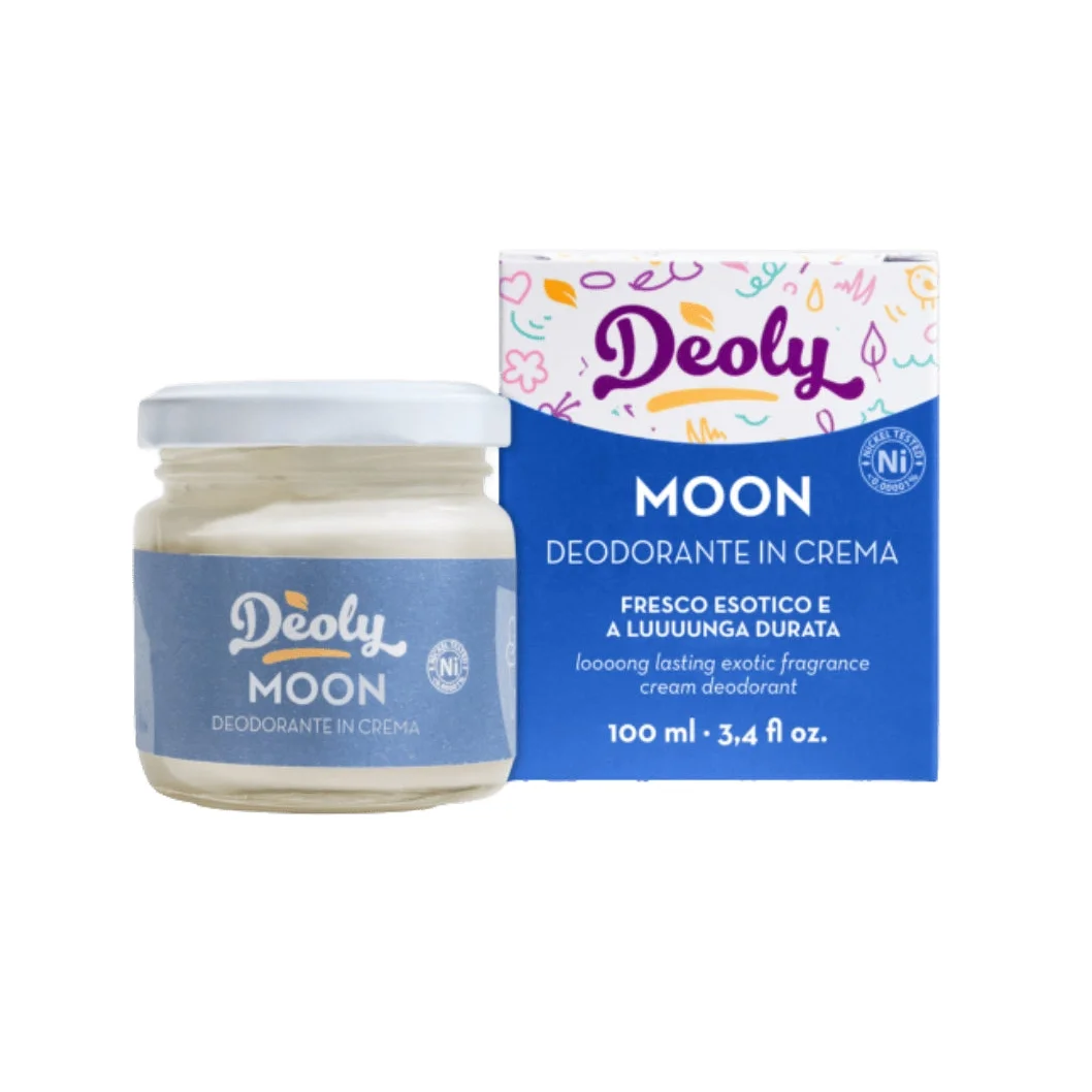 Deoly Deodorante in Crema Moon - Profumazione Esotica - Latte e Luna