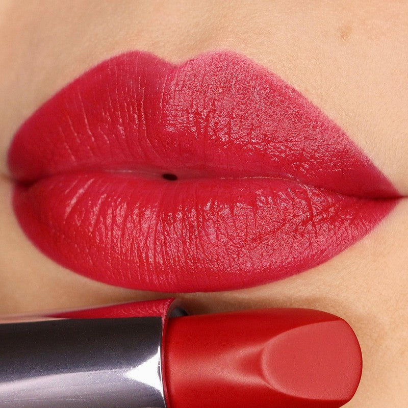 Crimson Red Lipstick - Winter Berry