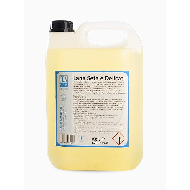Detergente Bucato Lana, Seta e Delicati - 5 LT