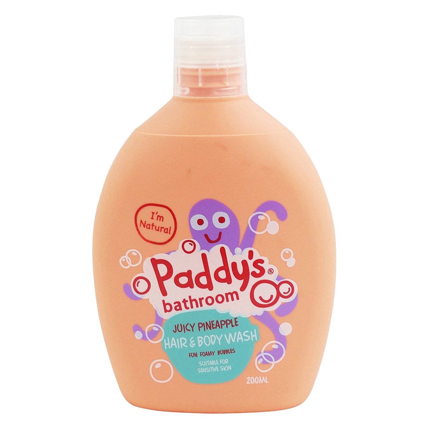 Detergente Corpo e Capelli all\'Ananas per Bambini