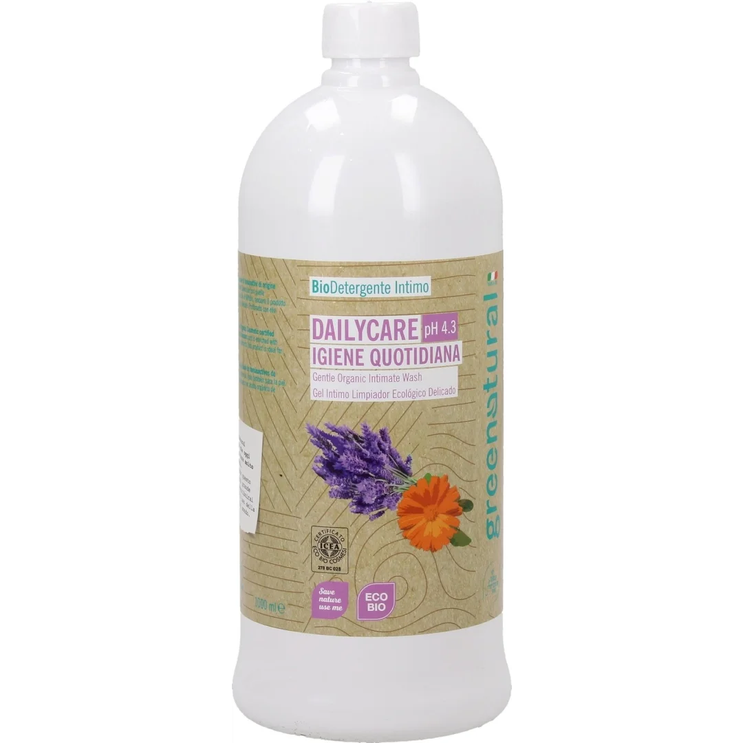 Detergente Intimo con Calendula e Mirtillo 1 LT - Greenatural