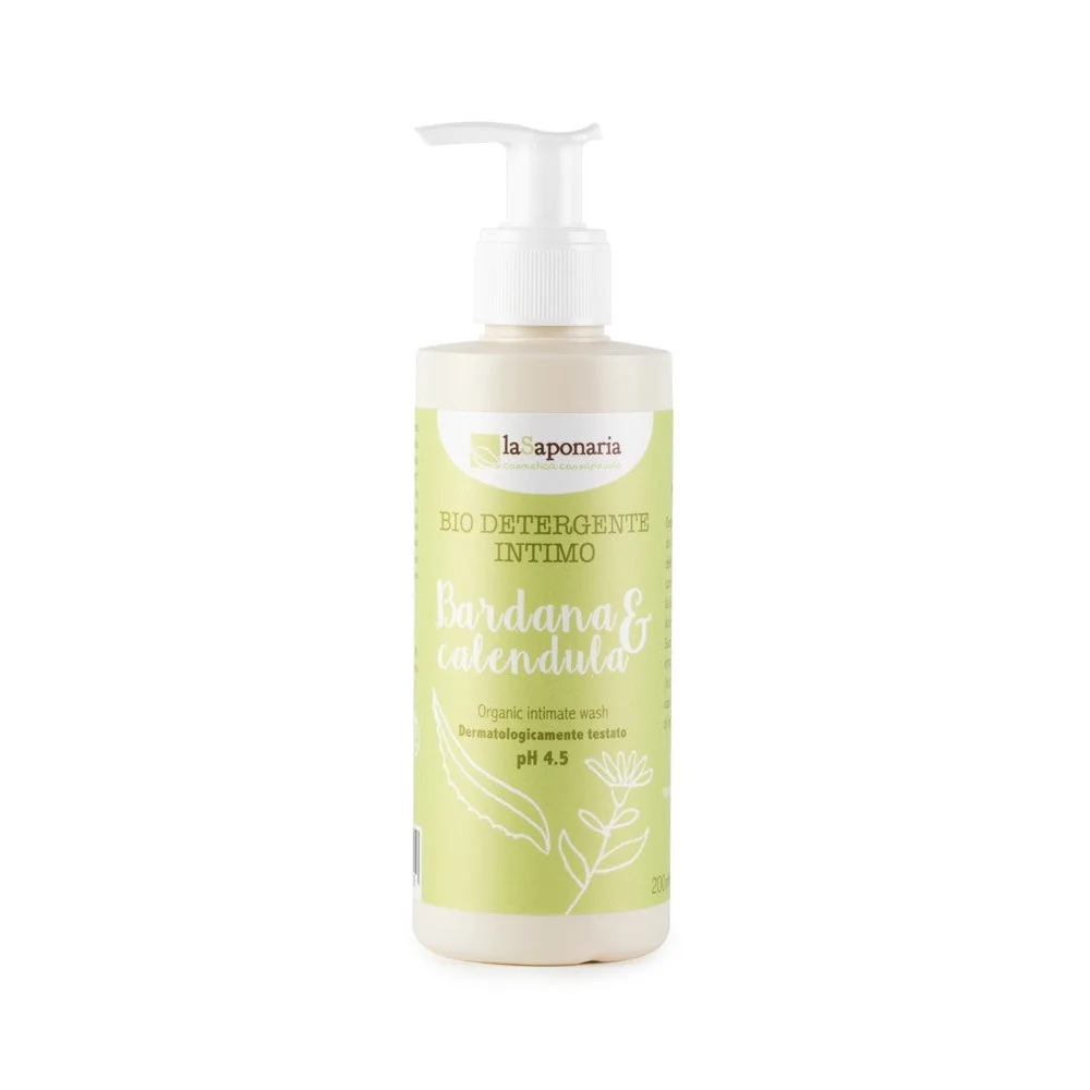 Detergente Intimo Vegan Bardana e Calendula - La Saponaria
