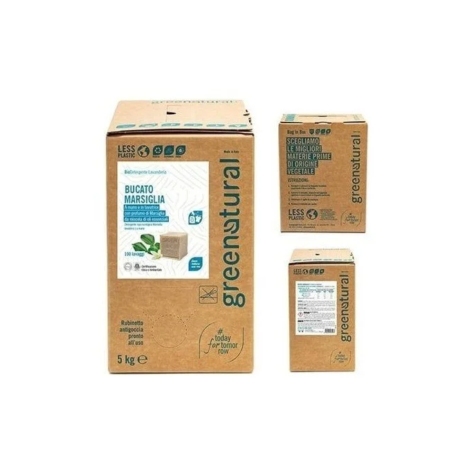 Detergente Liquido per Bucato 5 kg - Greenatural