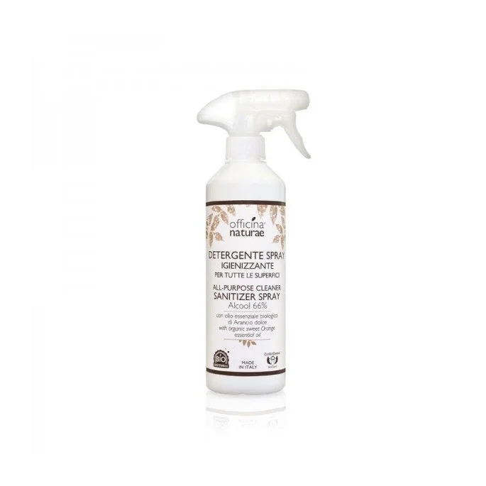 Detergente Spray Igienizzante per tutte le superfici - Officina Naturae