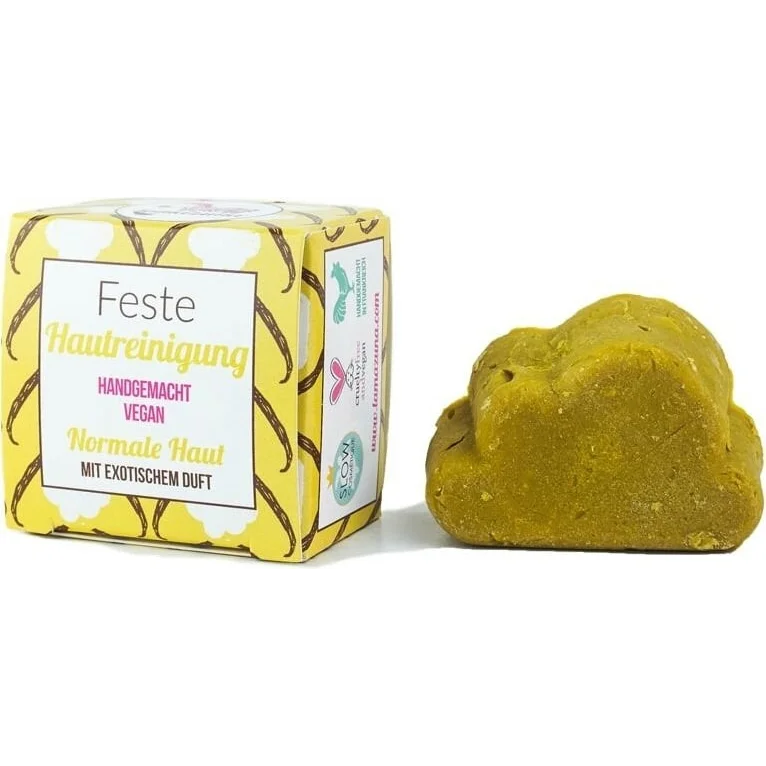 Detergente viso solido per pelli normali Vegan - Lamazuna