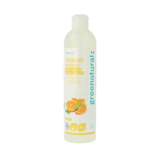 Detersivo Liquido per Pavimenti alla Menta ed Arancia - Greenatural