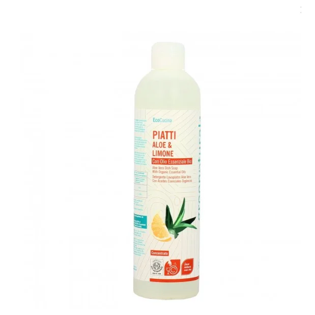 Detersivo Liquido per Piatti con Aloe Vera e Limone - Greenatural