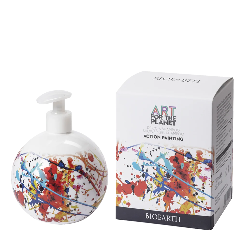 Doccia Shampoo Hamamelis ed Avena - Action Painting - Bioearth