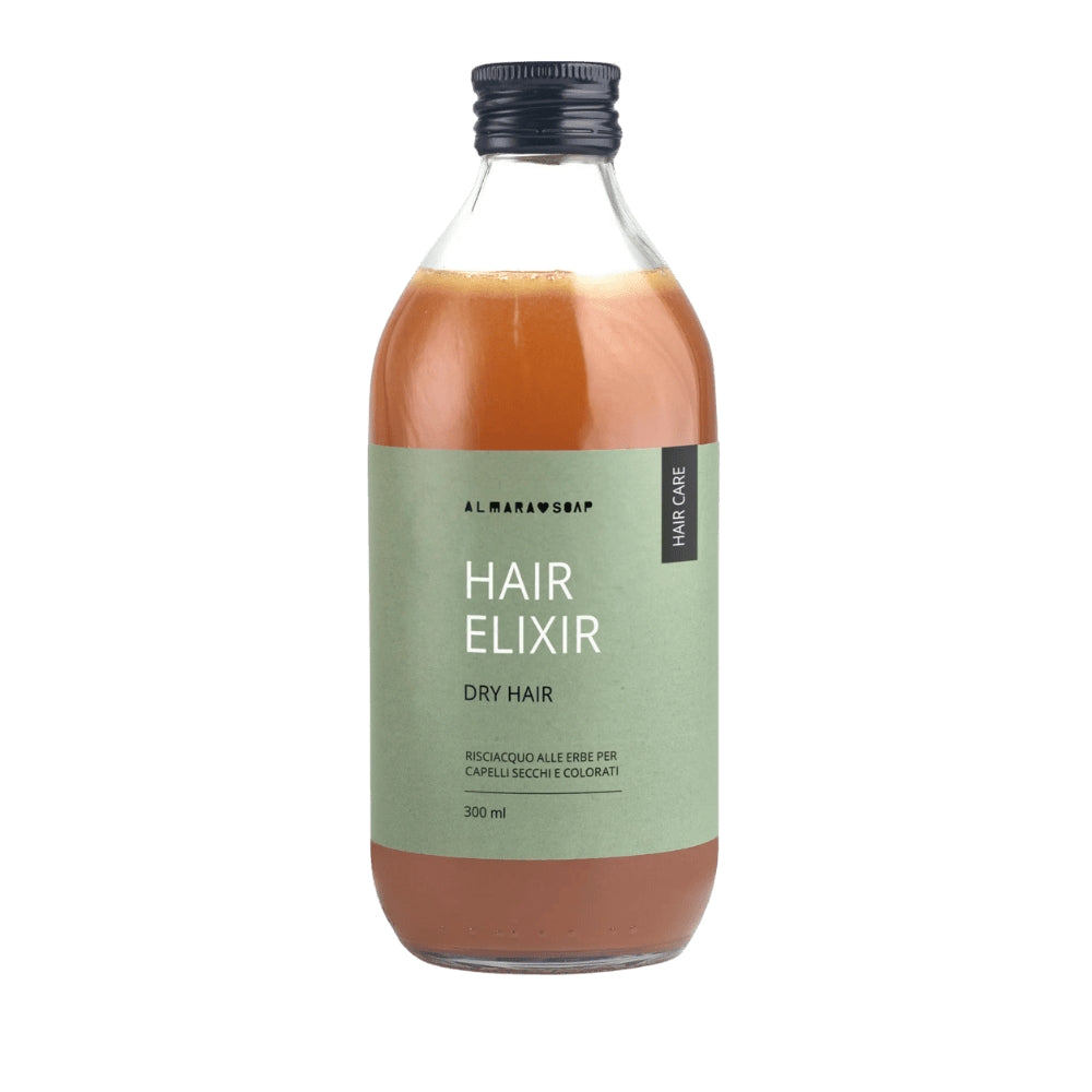 Dry Hair Elixir – Risciacquo Acido per Capelli Secchi, Decolorati e Fragili