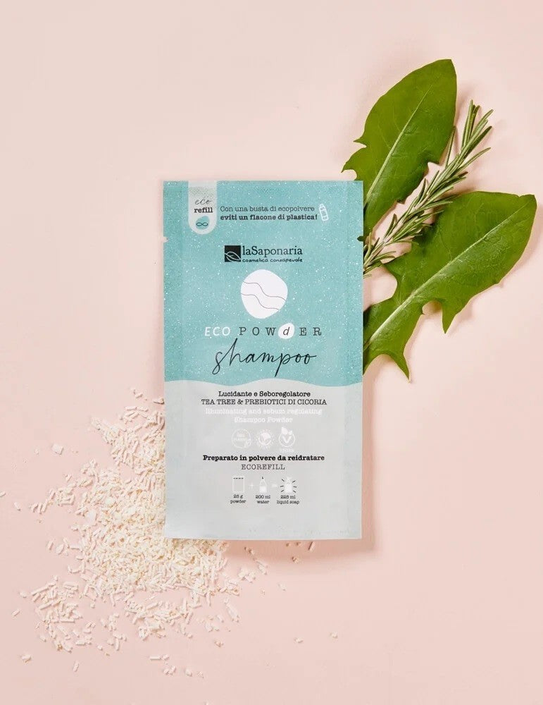 Shampoo in polvere - Lucidante e Seboregolatore