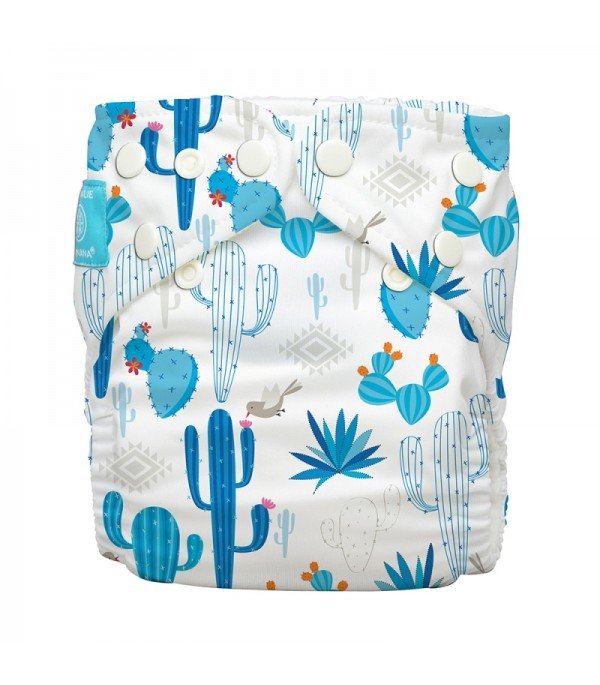 Pannolino Lavabile Taglia Unica - Cactus Azul