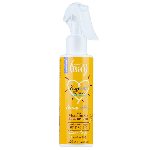Spray Solare Spf 15 con Vitamina C