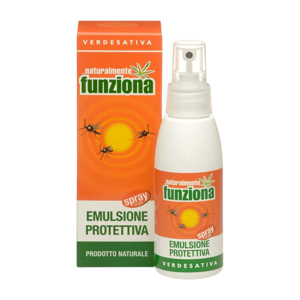 Emulsione Protettiva Antizanzare – Spray Idratante e Repellente per Pelle Sensibile
