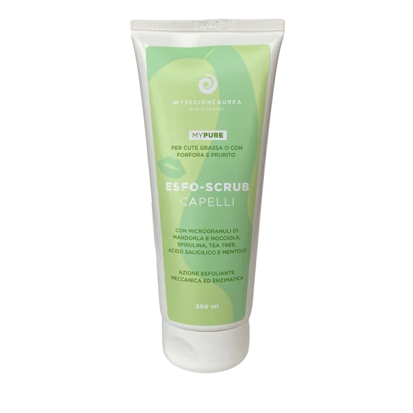 ESFO SCRUB CAPELLI per cute grassa o con forfora e prurito MY PURE - My Sezione Aurea