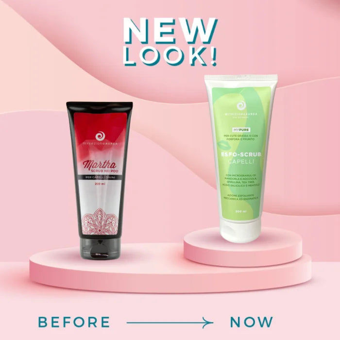 ESFO SCRUB CAPELLI per cute grassa o con forfora e prurito MY PURE - My Sezione Aurea