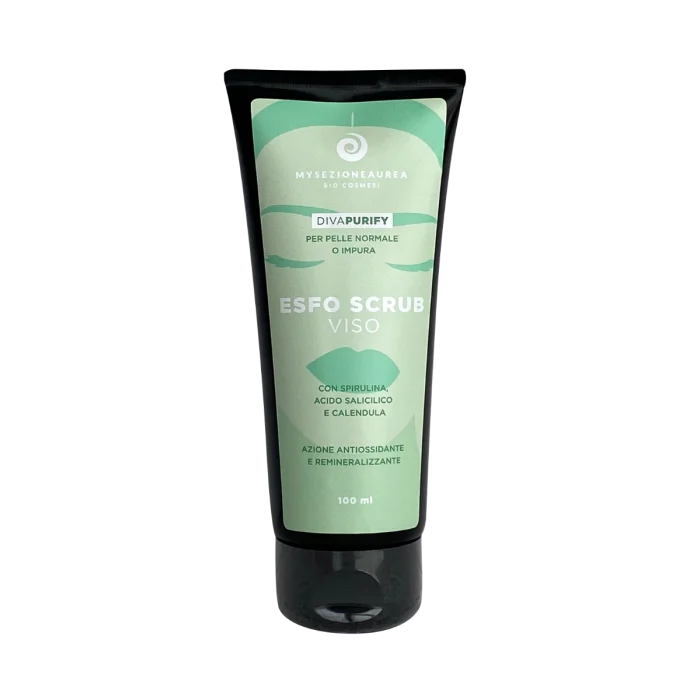 Esfo Scrub Viso per pelle normale o impura DIVA PURIFY - My Sezione Aurea