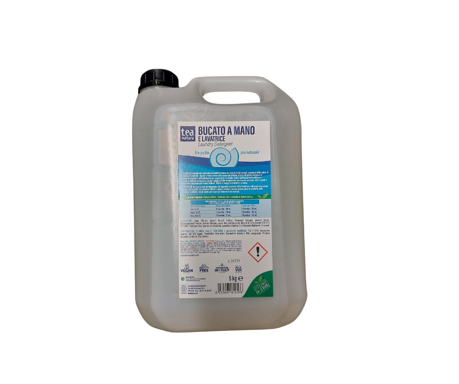 Detergente Bucato a Mano Lavatrice 5 LT