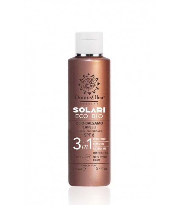 Olio-Balsamo Solare Spf 6 3 in 1 per Capelli