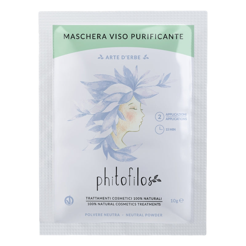 Poudre de masque facial purifiant