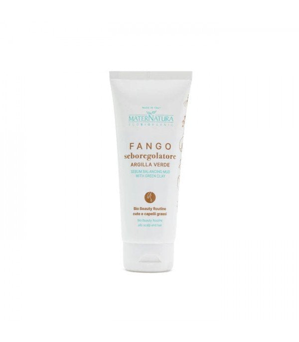 Fango Seboregolatore all'Argilla Verde – Impacco Pre-Shampoo per Capelli Danneggiati