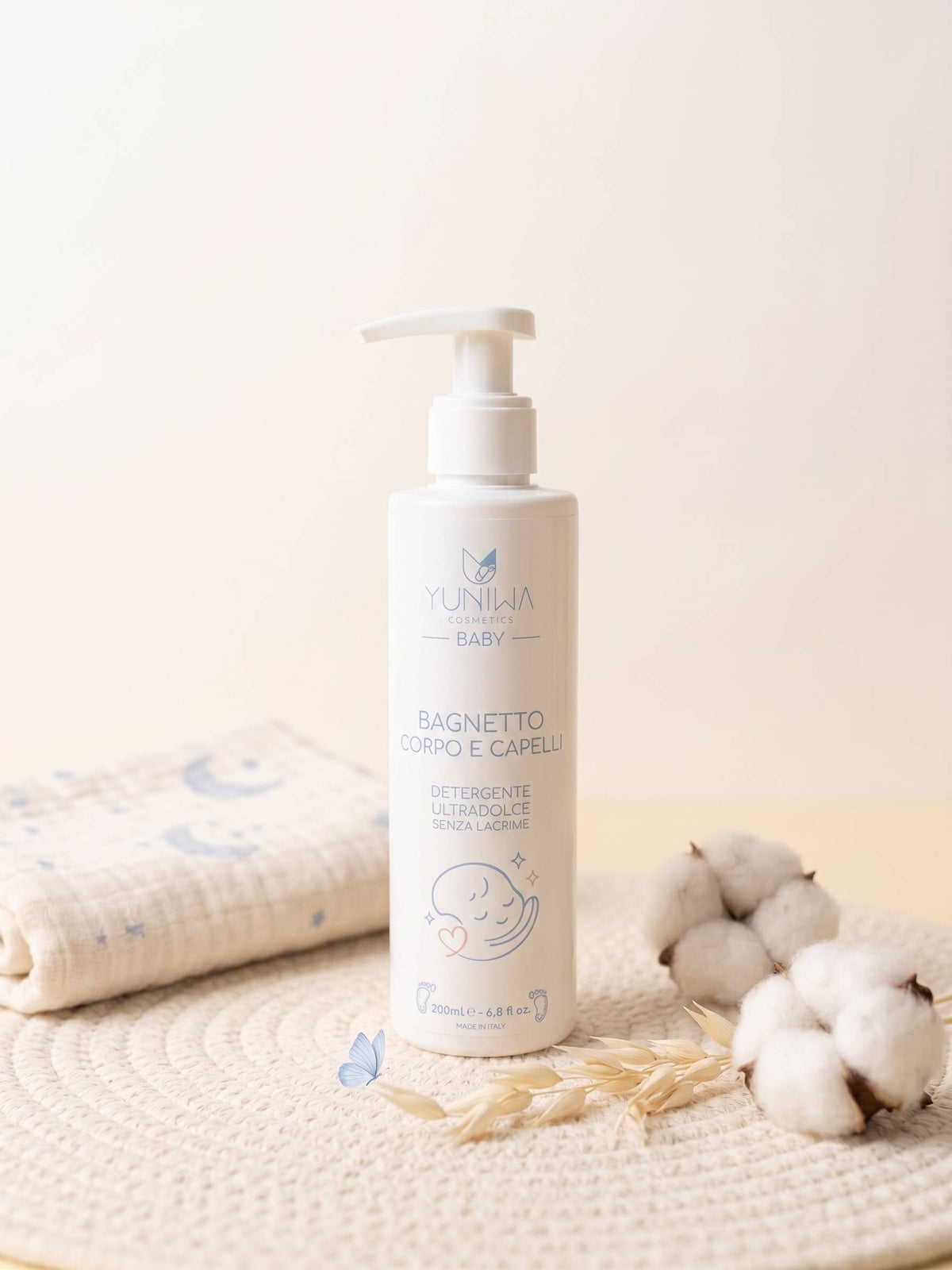 Bagnetto Corpo e Capelli Detergente Delicato Senza Lacrime
