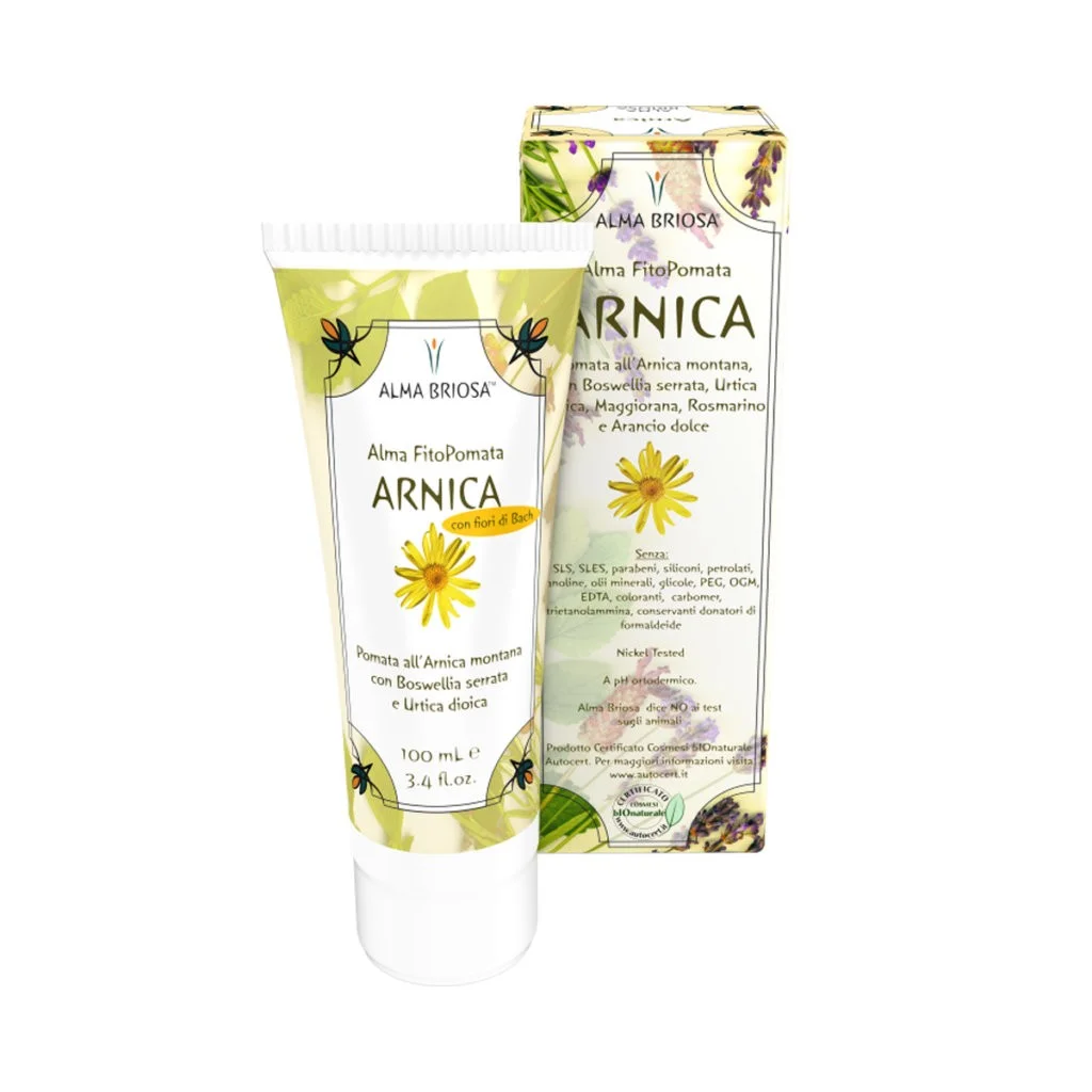 Fitopomata Arnica Bio e Vegan per cadute botte - Alma Briosa