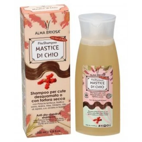 Fitoshampoo Mastice di Chio Vegan Bio Antiforfora - Alma Briosa