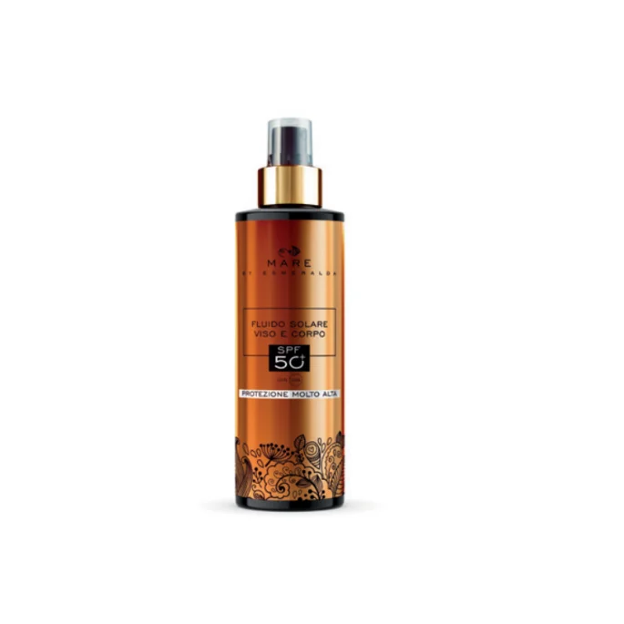 Fluido Solare Protettivo Viso e Corpo SPF 50 + Esmeralda Cosmetics