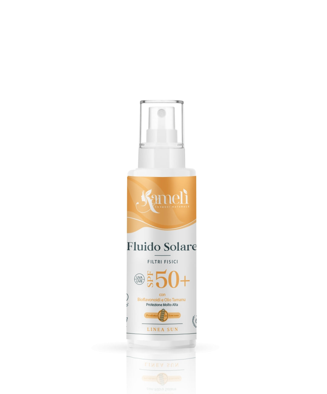 Fluido Solare SPF 50+ con Filtri Fisici