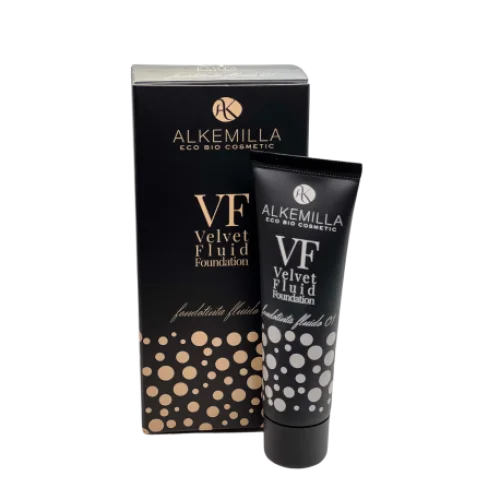 Fondotinta Fluido Velvet Foundation - 01 - Alkemilla