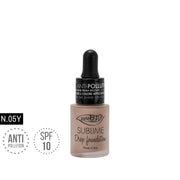 Fondotinta Liquido biologico Sublime Drop 05 Y - Purobio