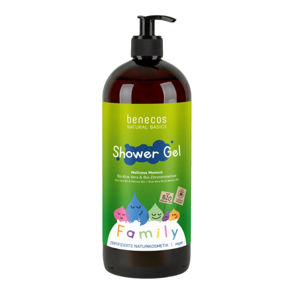 Aloe Vera and Lemon Shower Gel - Wellness Moment