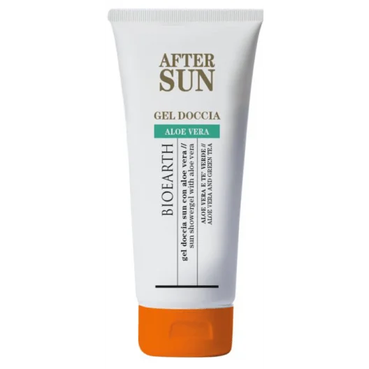 Gel Doccia Doposole con Aloe - After Sun - Bioearth