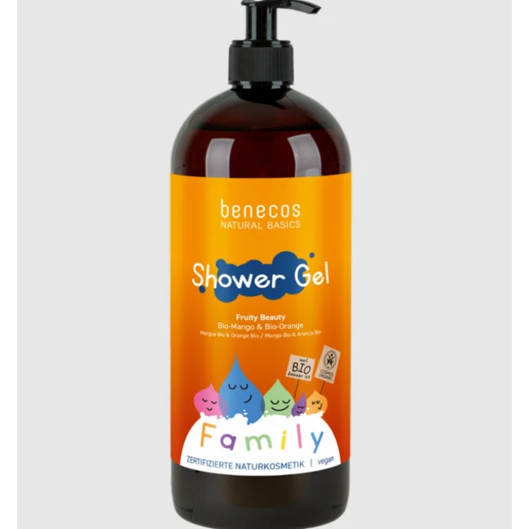 Gel Doccia Mango e Arancia - Fruity Beauty - Benecos
