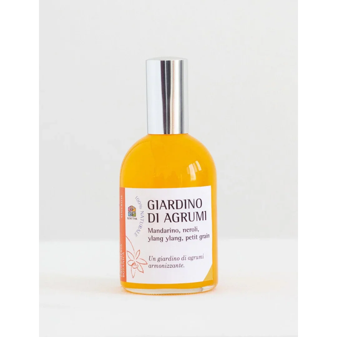 Profumo Naturale con Oli Essenziali - Giardino d’agrumi - Olfattiva