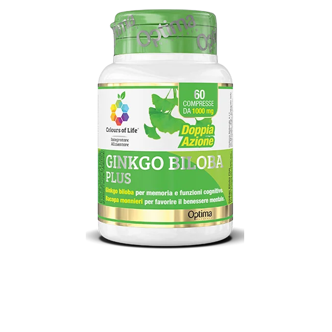 Ginko Biloba - Integratore per memoria e attenzione - Optima Naturals
